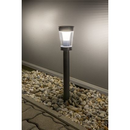 Rabalux - Lampada solare LED LED/3W/3,7V IP65 antracite 2000 mAh