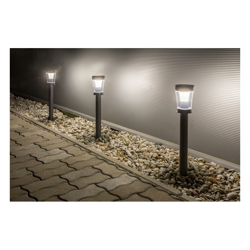 Rabalux - Lampe solaire LED/3W/3,7V IP65 anthracite 2000 mAh