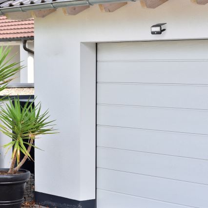 Rabalux - Applique murale solaire avec détecteur LED/7W/3,7V IP54 noir