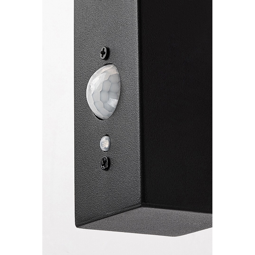 Rabalux - Applique a LED solare con sensore LED/4W/230V IP44 nero