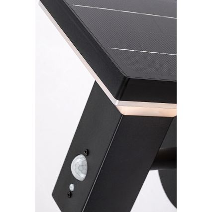 Rabalux - Applique a LED solare con sensore LED/4W/230V IP44 nero