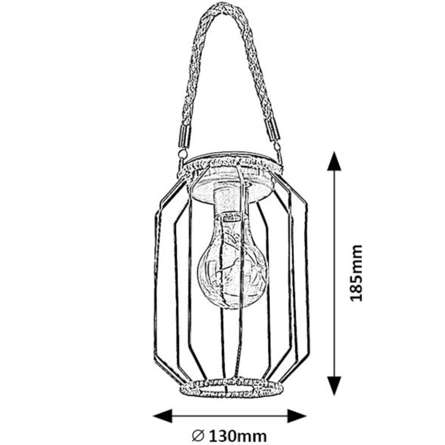 Rabalux - Lampada LED solare LED/0,2W/1,2V IP44