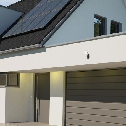 Rabalux - LED da esterno wall flexible chiaro con sensore LED/12W/230V IP44