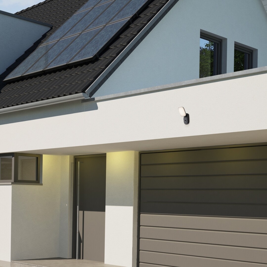 Rabalux - LED da esterno wall flexible chiaro con sensore LED/12W/230V IP44
