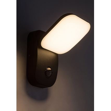 Rabalux - LED da esterno wall flexible chiaro con sensore LED/12W/230V IP44