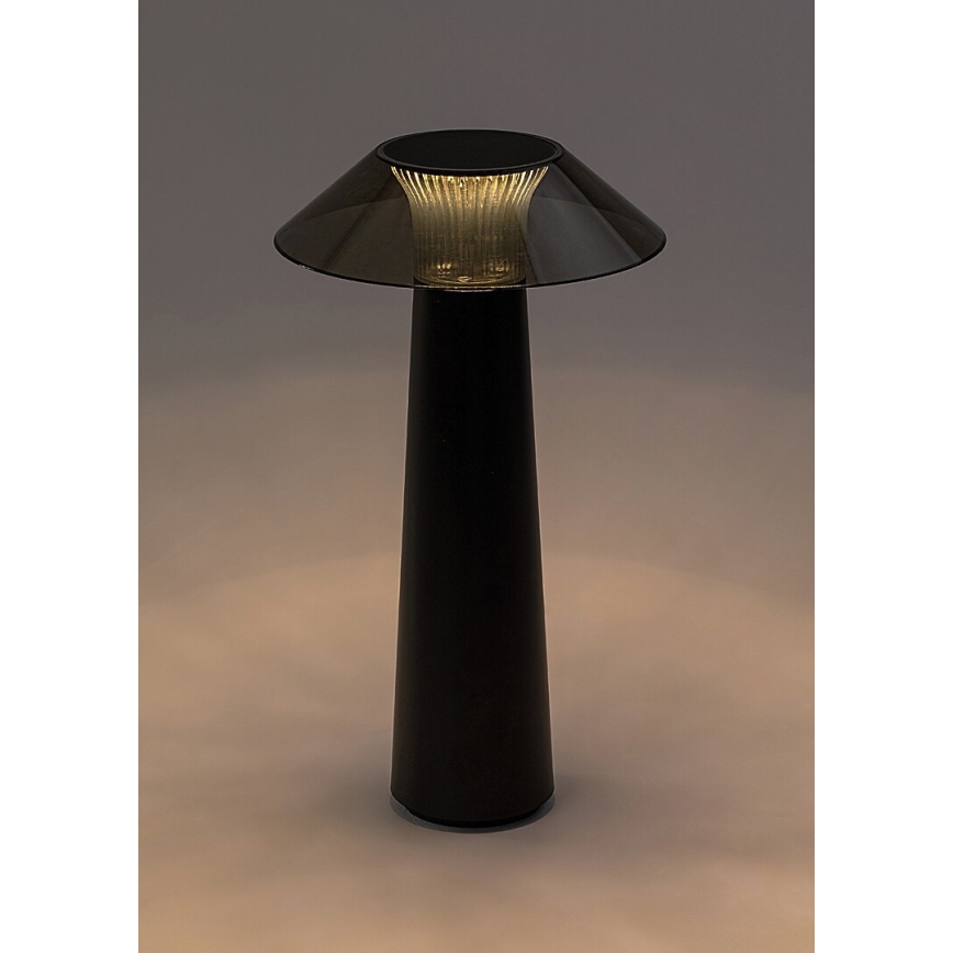 Rabalux - LED Lampada da tavolo ricaricabile touch dimmerabile LED/5W/5V IP44 nero