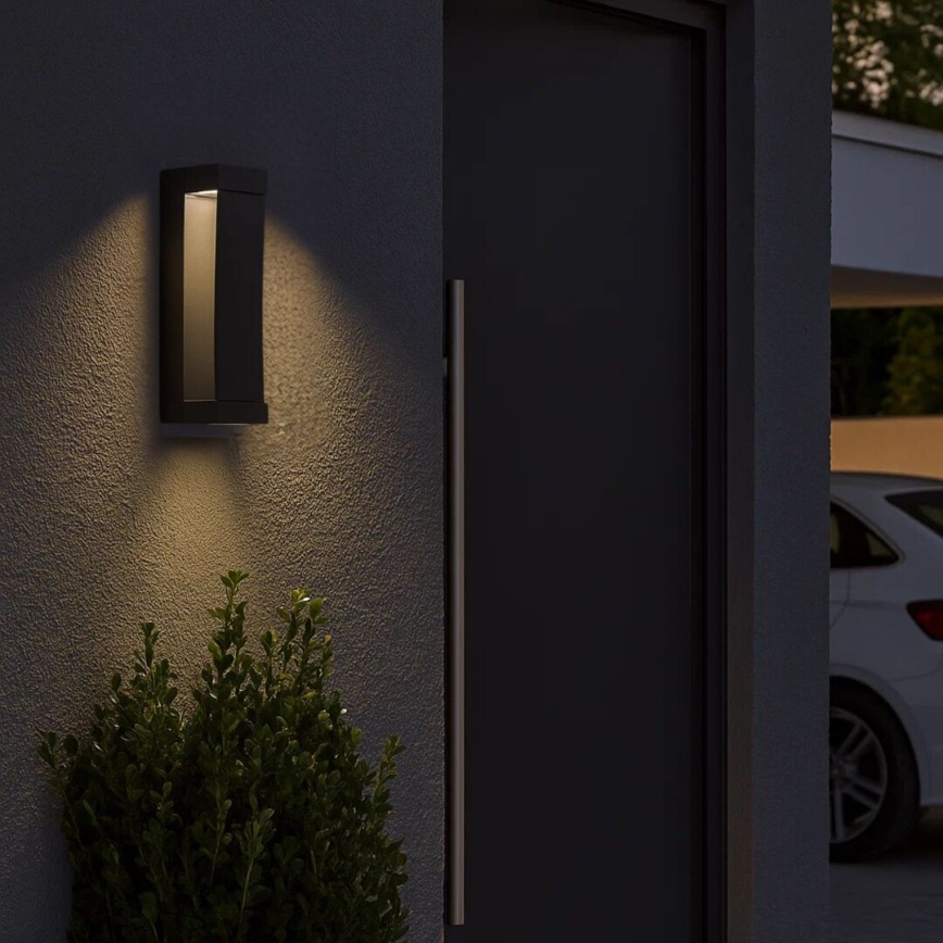 Rabalux - LED Außenwandleuchte LED/13W/230V IP65 Anthrazit
