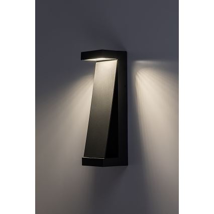 Rabalux - LED Außenwandleuchte LED/13W/230V IP65 Anthrazit