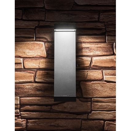 Rabalux - LED Außenwandleuchte LED/13W/230V IP65 Anthrazit