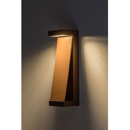 Rabalux - LED-Außenwandleuchte LED/13W/230V IP65 braun