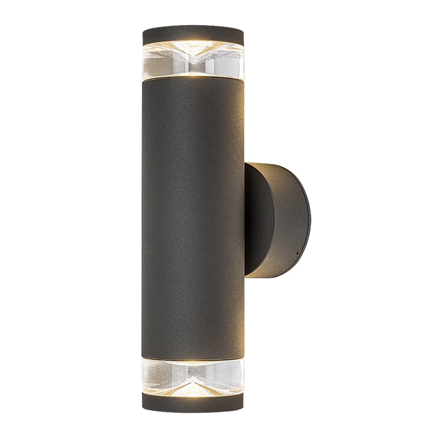 Rabalux - Applique da esterno 2xGU10/10W/230V IP54 antracite