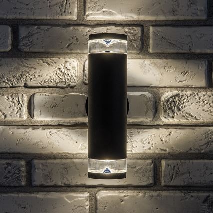 Rabalux - Applique murale extérieure 2x GU10/10W/230V IP54 anthracite