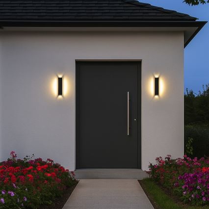 Rabalux - Applique da esterno LED/18W/230V IP54 nero