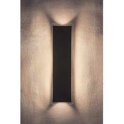 Rabalux - LED-Außenwandleuchte LED/18W/230V IP54 schwarz