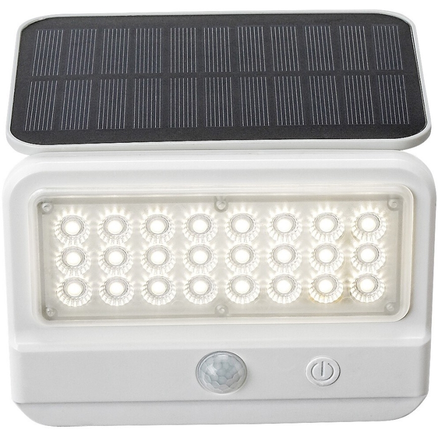 Rabalux - Applique a LED solare con sensore LED/7W/3,7V IP54 bianco