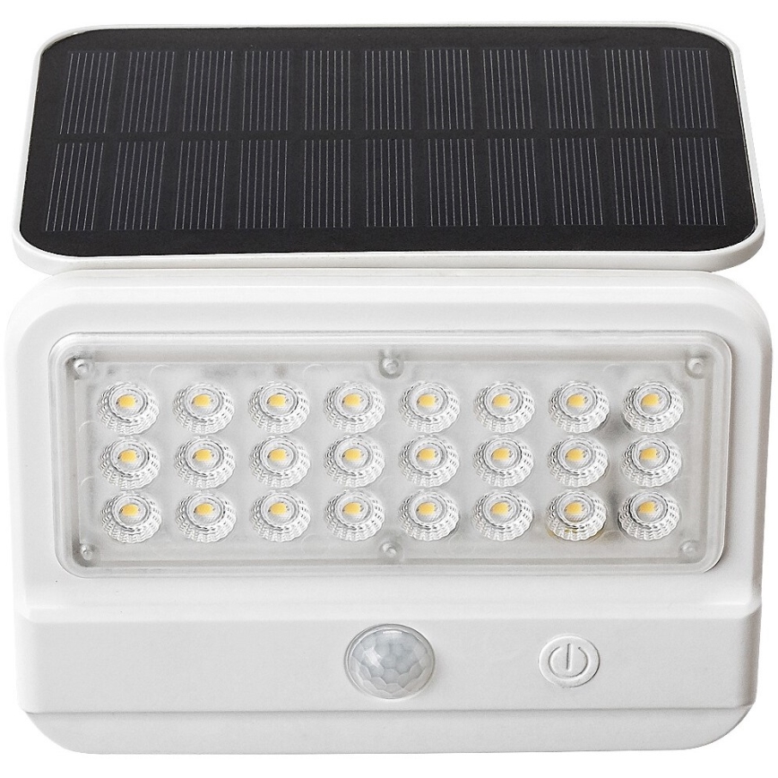Rabalux - LED-Solarwandleuchte mit Sensor LED/7W/3,7V IP54 weiß