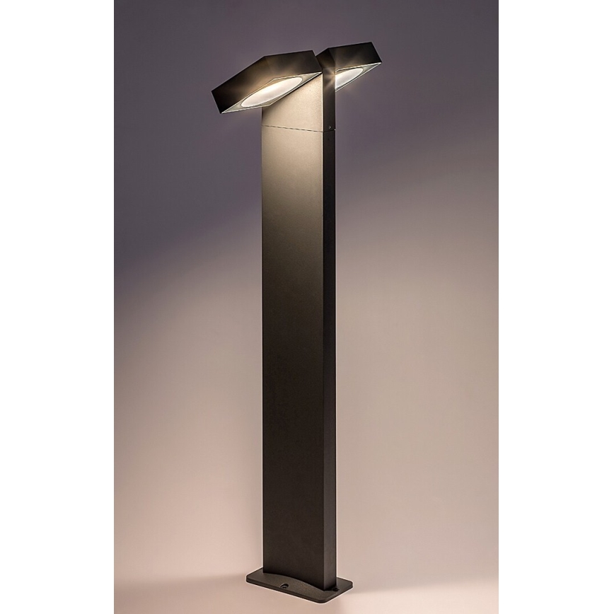 Rabalux - Lampada flessibile per esterni 2xLED/7W/230V IP54 antracite