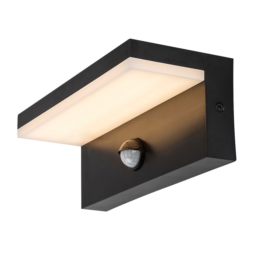 Rabalux - LED Applique da esterno con sensore LED/9W/230V 2700/4000/6500K IP54 nero