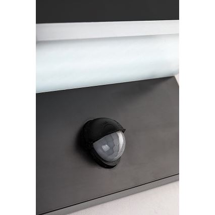 Rabalux - LED Applique da esterno con sensore LED/9W/230V 2700/4000/6500K IP54 nero