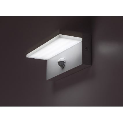 Rabalux - LED Applique da esterno con sensore LED/9W/230V 2700/4000/6500K IP54 bianco