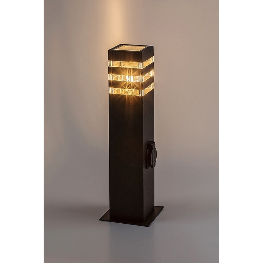 Rabalux - Lampada da esterno con presa 1xE27/12W/230V IP44