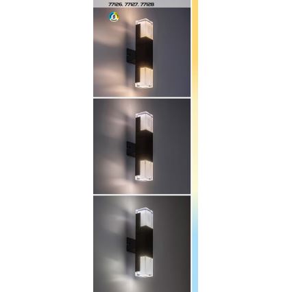 Rabalux - Applique a LED da esterno LED/7W/230V 2700/4000/6000K IP54