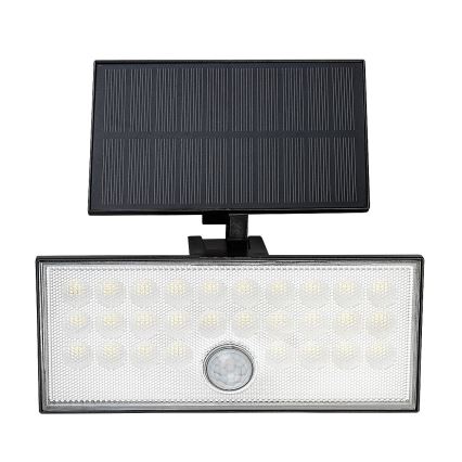 Rabalux - Riflettore LED solare con sensore LED/8W/3,7V 1800mAh IP65 + telecomando