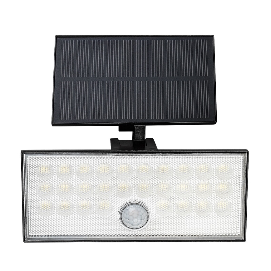 Rabalux - Riflettore LED solare con sensore LED/8W/3,7V 1800mAh IP65 + telecomando