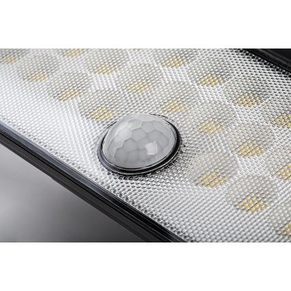 Rabalux - Riflettore LED solare con sensore LED/8W/3,7V 1800mAh IP65 + telecomando