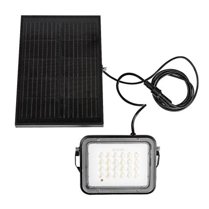 Rabalux - Faretto solare LED LED/6,5W/3,2V 3000/4000/6500K 1000mAh IP65