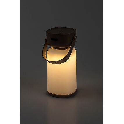 Rabalux - LED Lampada da tavolo ricaricabile touch dimmerabile per esterni LED/3W/5V IP44 marrone