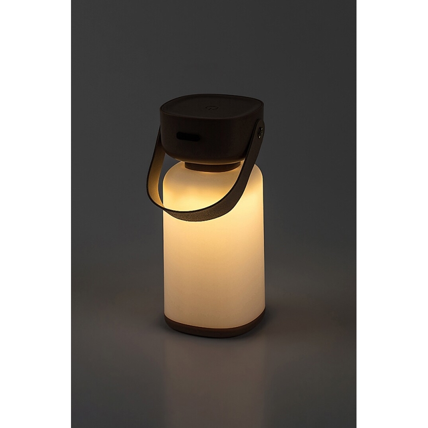 Rabalux - LED Lampada da tavolo ricaricabile touch dimmerabile per esterni LED/3W/5V IP44 marrone