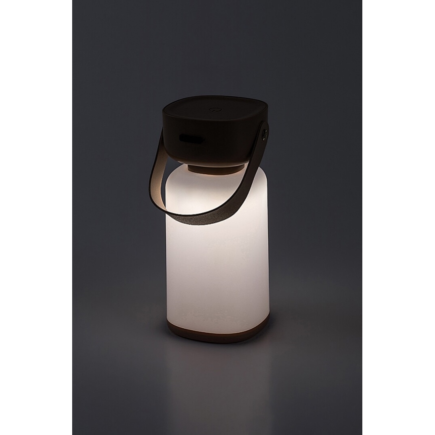 Rabalux - LED Lampada da tavolo ricaricabile touch dimmerabile per esterni LED/3W/5V IP44 marrone