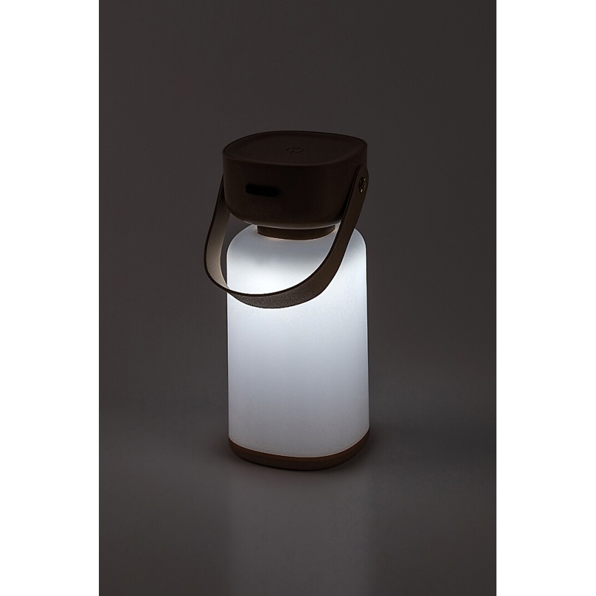 Rabalux - LED Lampada da tavolo ricaricabile touch dimmerabile per esterni LED/3W/5V IP44 marrone