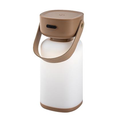 Rabalux - LED Lampada da tavolo ricaricabile touch dimmerabile per esterni LED/3W/5V IP44 marrone