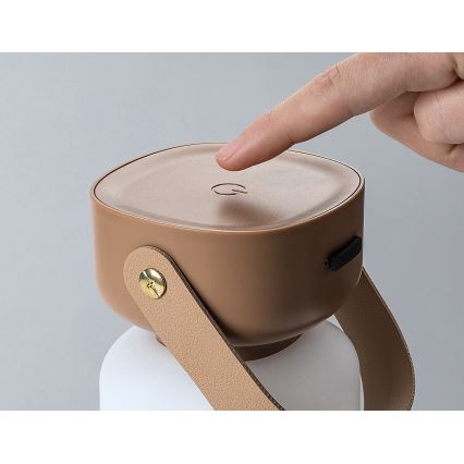 Rabalux - LED Lampada da tavolo ricaricabile touch dimmerabile per esterni LED/3W/5V IP44 marrone