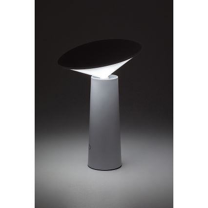 Rabalux - LED Lampada da tavolo touch ricaricabile e dimmerabile POLPERRO LED/3W/3,7V 1200mAh bianco