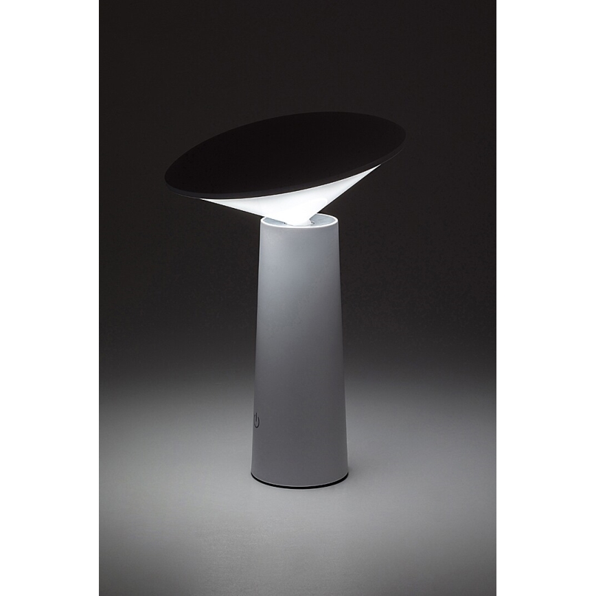 Rabalux - LED Lampada da tavolo touch ricaricabile e dimmerabile POLPERRO LED/3W/3,7V 1200mAh bianco