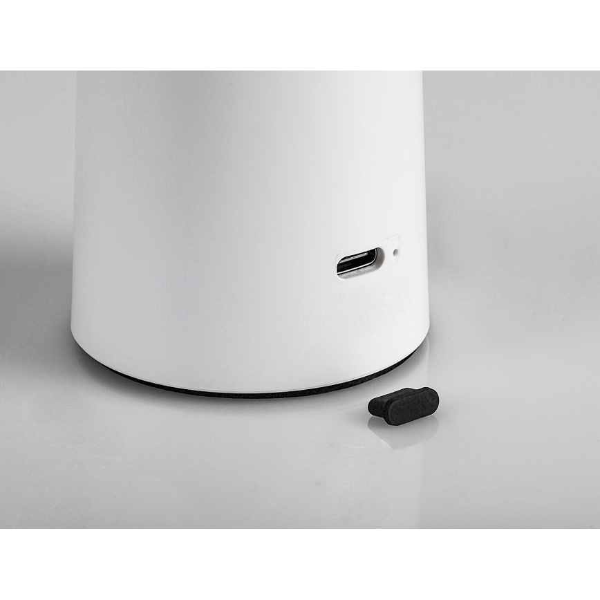 Rabalux - LED Lampada da tavolo touch ricaricabile e dimmerabile POLPERRO LED/3W/3,7V 1200mAh bianco