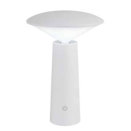 Rabalux - LED Lampada da tavolo touch ricaricabile e dimmerabile POLPERRO LED/3W/3,7V 1200mAh bianco