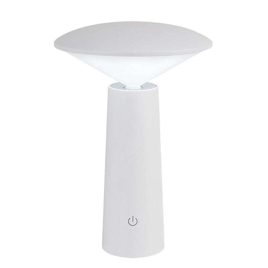 Rabalux - LED Lampada da tavolo touch ricaricabile e dimmerabile POLPERRO LED/3W/3,7V 1200mAh bianco