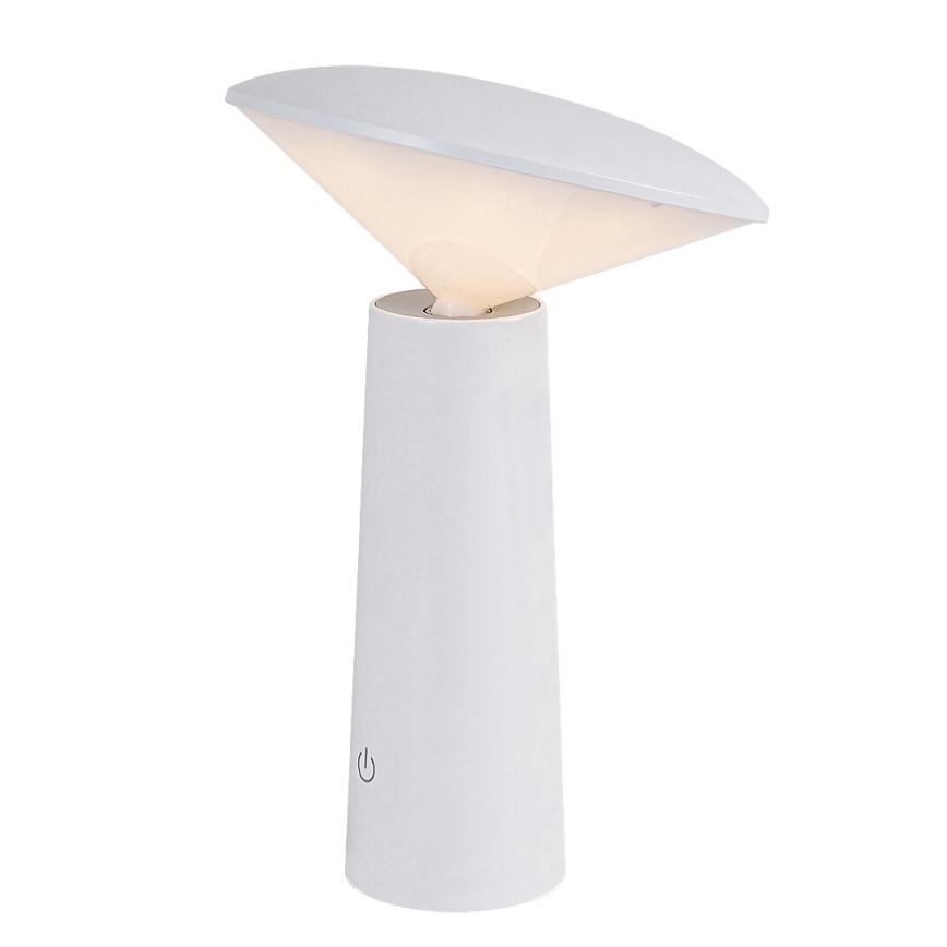 Rabalux - LED Lampada da tavolo touch ricaricabile e dimmerabile POLPERRO LED/3W/3,7V 1200mAh bianco