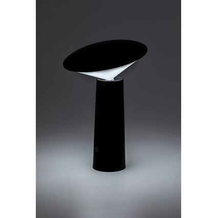 Rabalux - LED Lampada da tavolo touch ricaricabile e dimmerabile POLPERRO LED/3W/3,7V 1200mAh nero