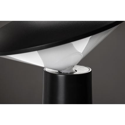 Rabalux - LED Lampada da tavolo touch ricaricabile e dimmerabile POLPERRO LED/3W/3,7V 1200mAh nero