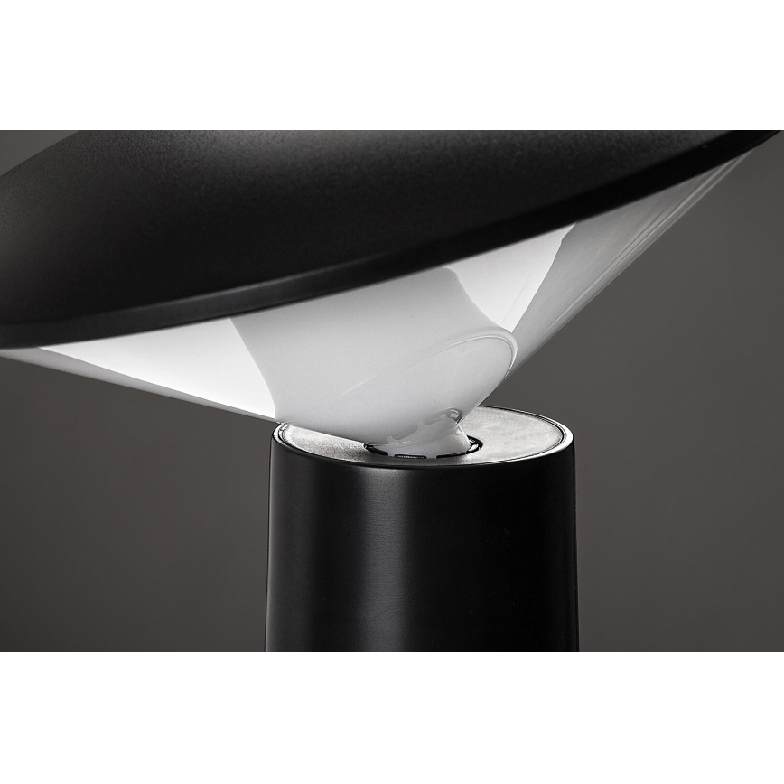 Rabalux - LED Lampada da tavolo touch ricaricabile e dimmerabile POLPERRO LED/3W/3,7V 1200mAh nero