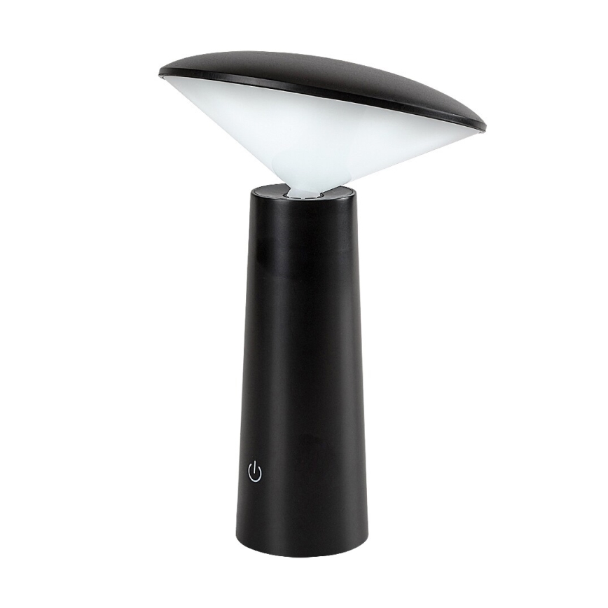 Rabalux - LED Lampada da tavolo touch ricaricabile e dimmerabile POLPERRO LED/3W/3,7V 1200mAh nero