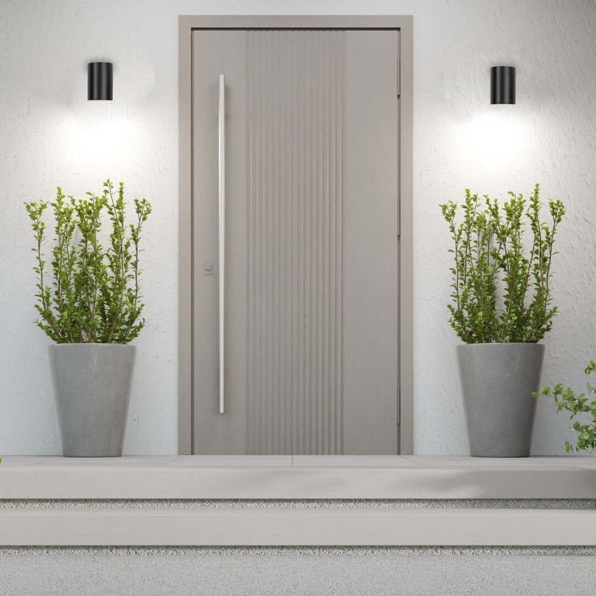 Rabalux - Applique murale extérieure LED/9W/230V 2700/4000/6500K IP65 noir