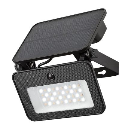 Rabalux - Faretto solare LED con sensore LED/6W/3,7V 3000/4000/6500K IP65 2200 mAh