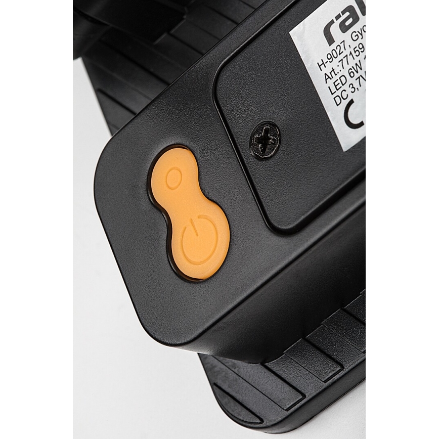 Rabalux - Faretto solare LED con sensore LED/6W/3,7V 3000/4000/6500K IP65 2200 mAh