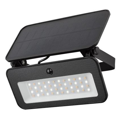 Rabalux - Faretto solare LED con sensore LED/8W/3,7V 3000/4000/6500K IP65 2600 mAh